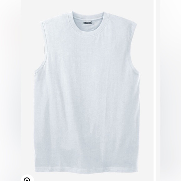 King size Muscle White Tee’s. Bundle of 3. New in package. Large Tall. - Picture 1 of 9